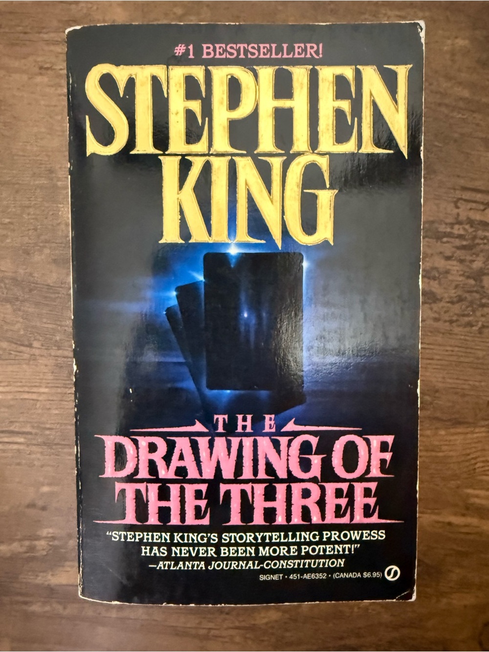 📚3 for $12📚 Stephen King The Drawing of the Three Paperback—Black & Pink Cover